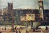 particolare di: Veduta delle mura di Castelfranco