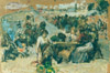 Pranzo campestre (recto); Figure in gloria (verso)
