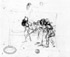Studio di figure per scena apocalittica (recto); Studio di figure (verso)